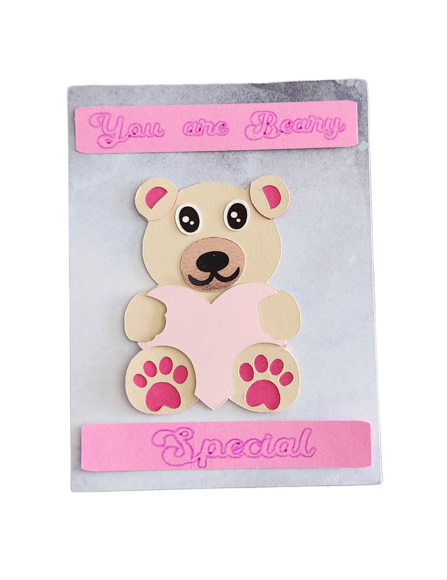 Beary Special Valentine Kit – DIY Bear-Themed Valentine Cards