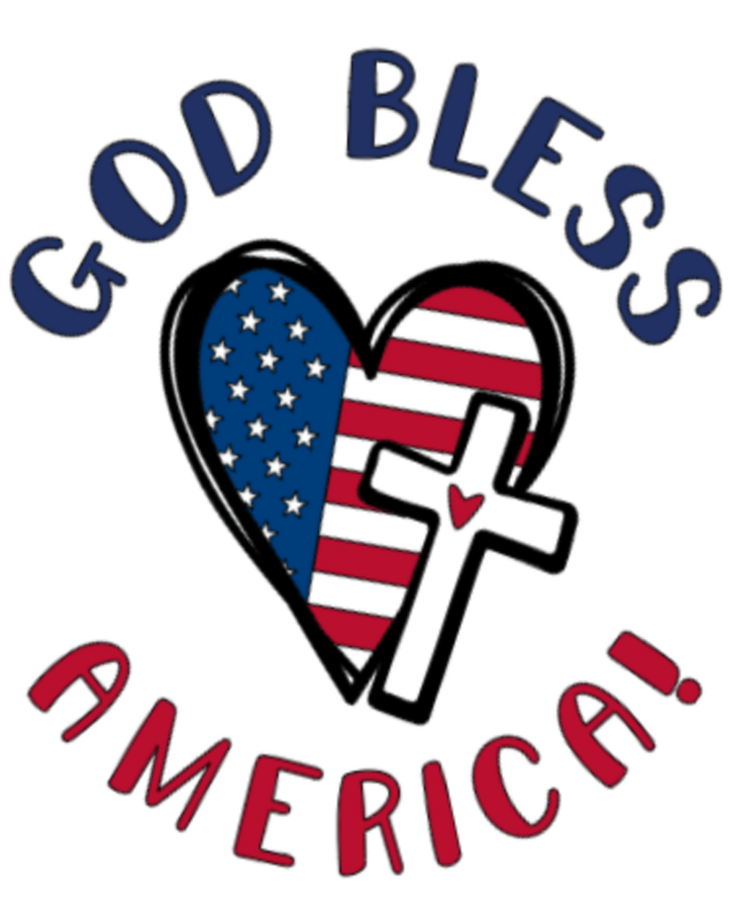 God Bless America Paint by Number Kit – Patriotic DIY Canvas Art for Adults with 8x10 Board