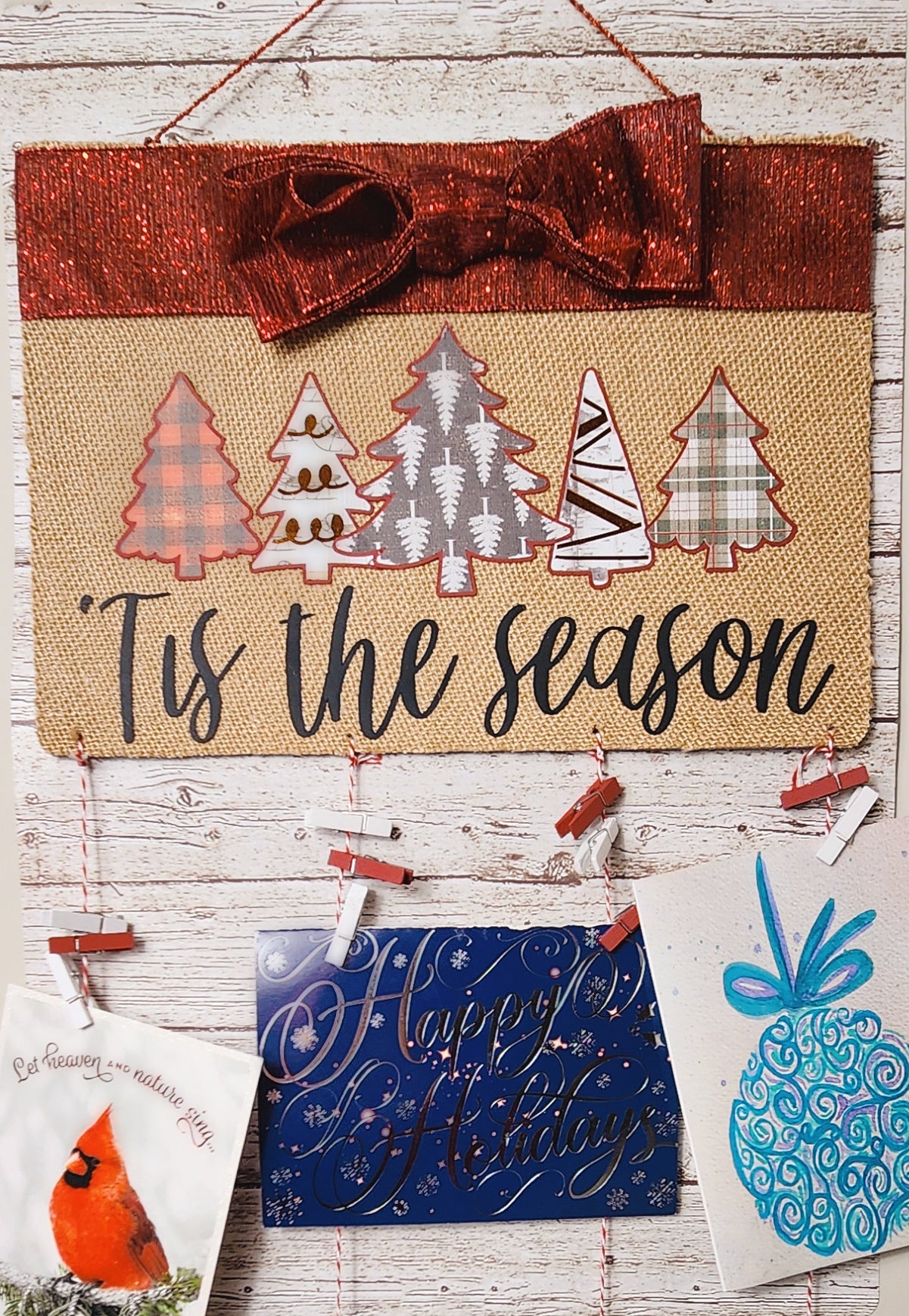 ‘Tis the Season Cardholder Kit – DIY Festive Holiday Display