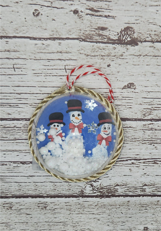 3 Pack-Festive Snowmen Ornament DIY Craft Kit – Perfect Holiday Craft for Families & Kids